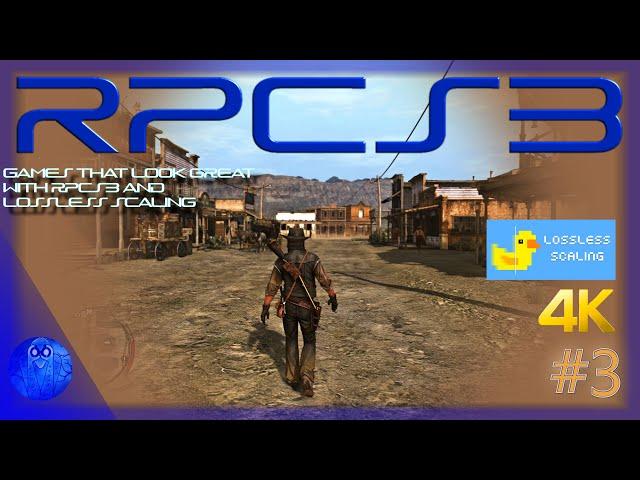 RPCS3 and Lossless Scaling | Great Looking Games p3 | Red Dead Redemption with Re-shade