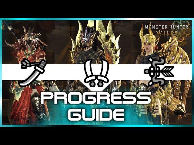 BEST LR-HR Long Sword / Bow / Dual Blades Progress Guide | Monster Hunter Wilds (MHWs)