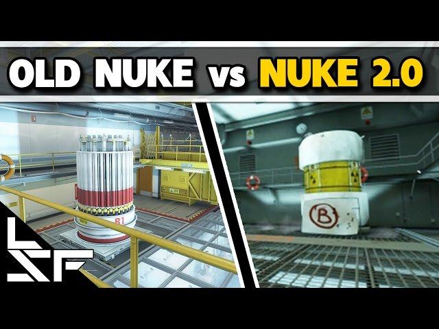 OLD NUKE vs NUKE 2.0 Comparison | New Nuke - CS:GO Operation Wildfire