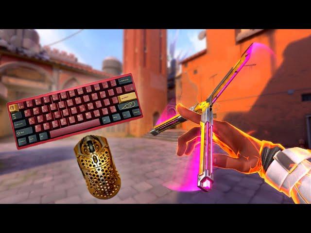 Valorant & Chill Keyboard ASMR 390Hz Gameplay #33