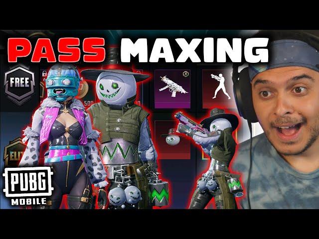 MAXING THE NEW A4 ROYALE PASS! (UPGRADE DBS SKIN)PUBG MOBILE LIVE