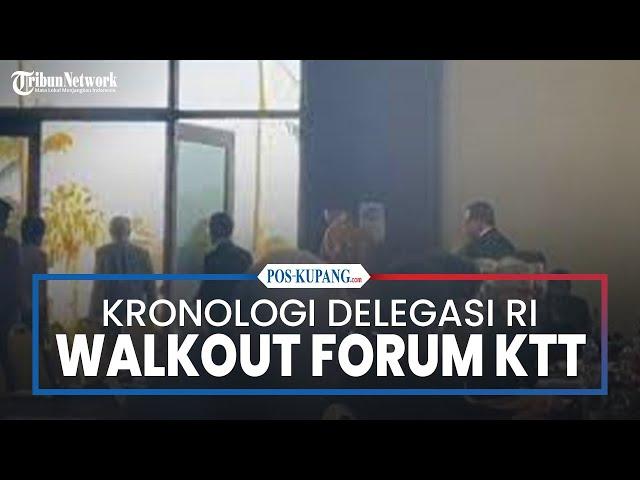 Kronologi Delegasi RI Walk Out saat Benny Wenda Hendak Pidato