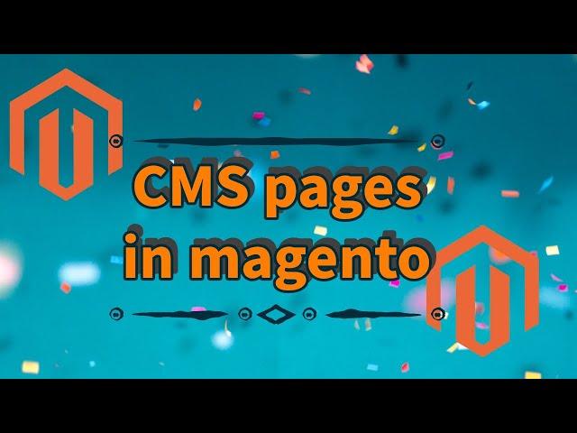 CMS pages or CMS block in Magento | static content in Magento | Magento tutorial