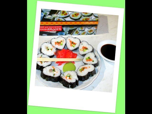 Набор для приготовления суши  "Мидори". Set for making sushi "Midori"