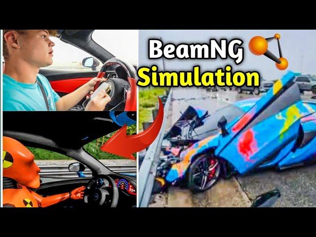 Jack Doherty's McLaren crash BeamNG.drive Simulation |