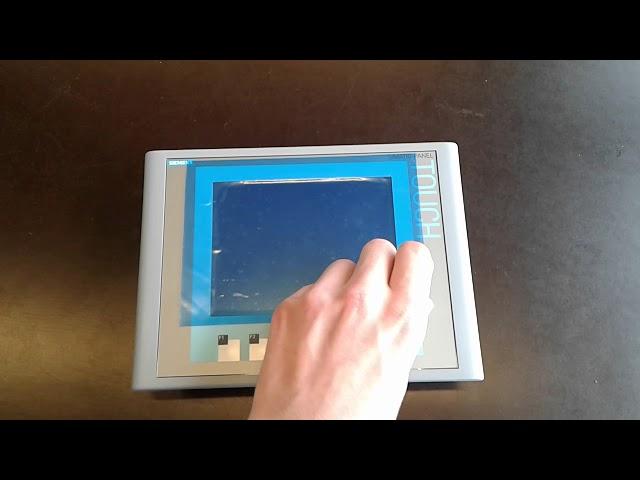 Siemens Touch Simatic Panel - Operator Interface