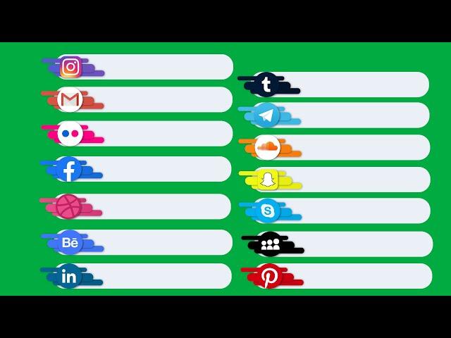 Top 10 Green Screen Lower thirds and Logo Animations