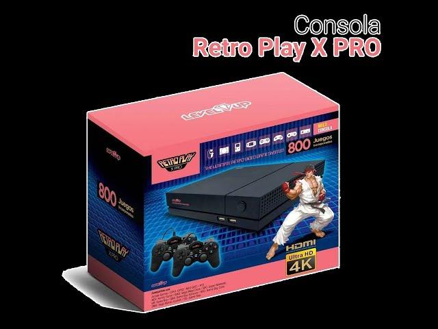 Consola Retro play X PRO!!