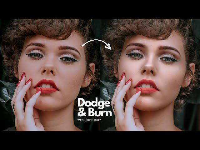 How to Dodge and Burn Like a Pro using Soft Light in Photoshop