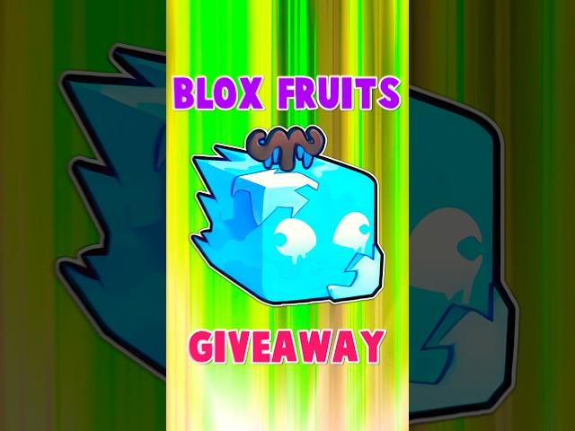 PERM FRUIT  GIVEAWAY !! Blox Fruits Roblox #shorts