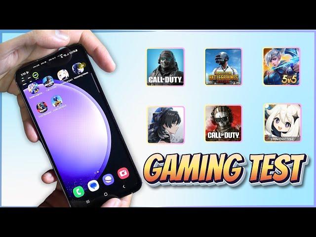 Samsung S23 FE Gaming test - Genshin impact, PUBG, Warzone, CODM, Wuthering Waves, Mobile Legends