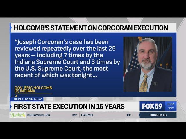 Joseph Corcoran's wife and sister speak out against execution