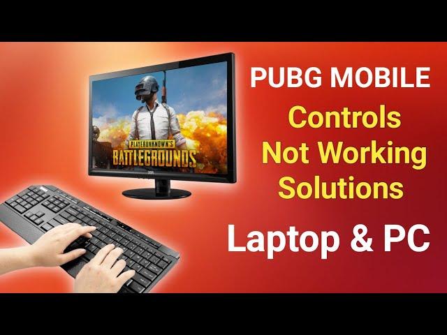 PUBG Mobile PC Keyboard Controls Not Working Solutions In Hindi