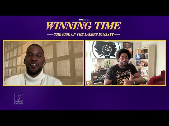 Quincy Isaiah on how he captured Magic for WINNING TIME: THE RISE OF THE LAKERS DYNASTY