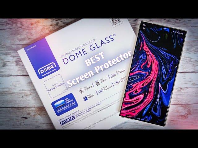 Samsung Galaxy S24 Ultra Whitestone Dome Glass INSTALL & REVIEW