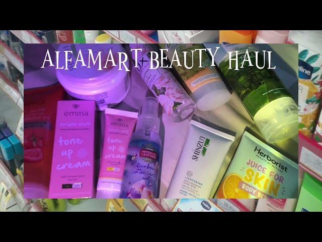 ALFAMART BEAUTY HAUL  Borong skincare dan body care under 40 ribu 