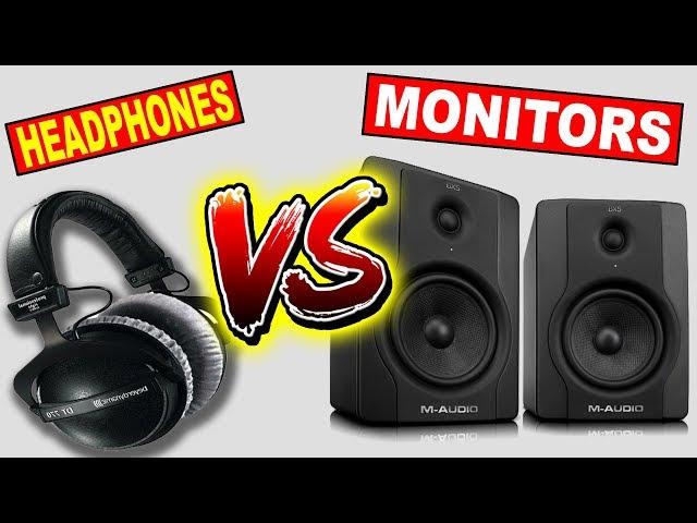 Headphones VS Monitors - What's Best For Mixing and mastering?