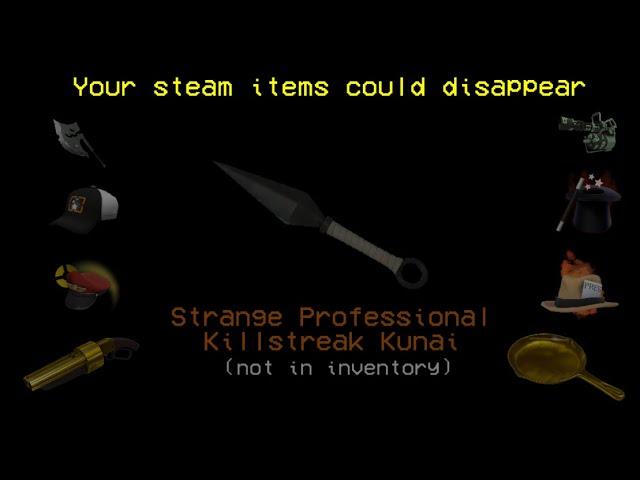 TF2's items are vanishing... Here's what I found