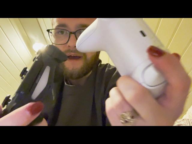 ASMR Fast and Aggressive Controller Sounds