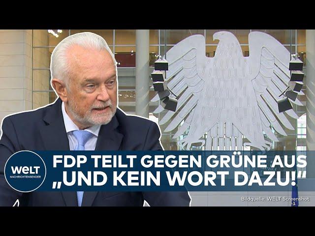 BUNDESTAG: Heftige Abrechnung mit Grünen! "Was tun Sie dagegen?" Kubicki teilt kräftig aus