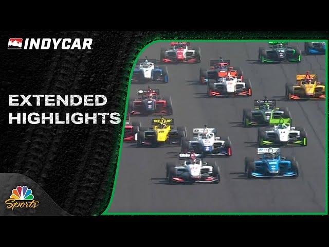 INDY NXT EXTENDED HIGHLIGHTS: Indianapolis Motor Speedway | 8/11/23 | Motorsports on NBC