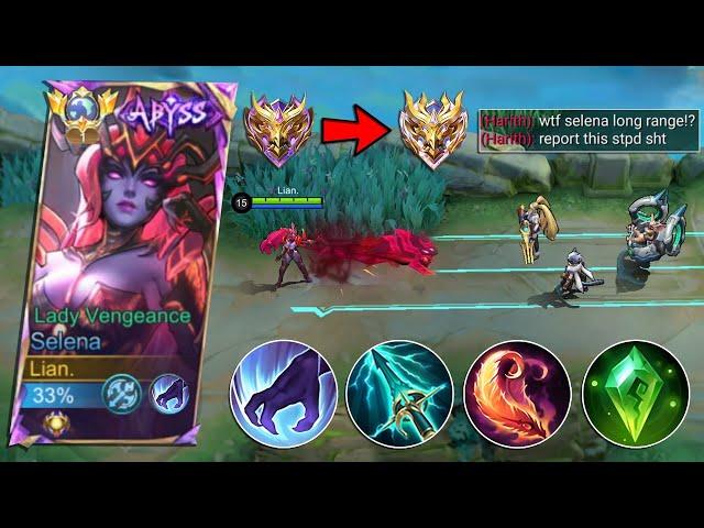 SELENA BEST GUIDE TO RANK UP FAST IN 2025!! NEW WTF META JUNGLE BUILD SELENA