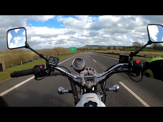 2015 Suzuki RV125 Van Van Walkaround & Test Ride