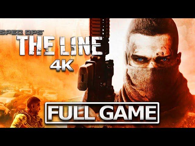 SPEC OPS: THE LINE Full Gameplay Walkthrough / No Commentary【FULL GAME】4K 60FPS Ultra HD