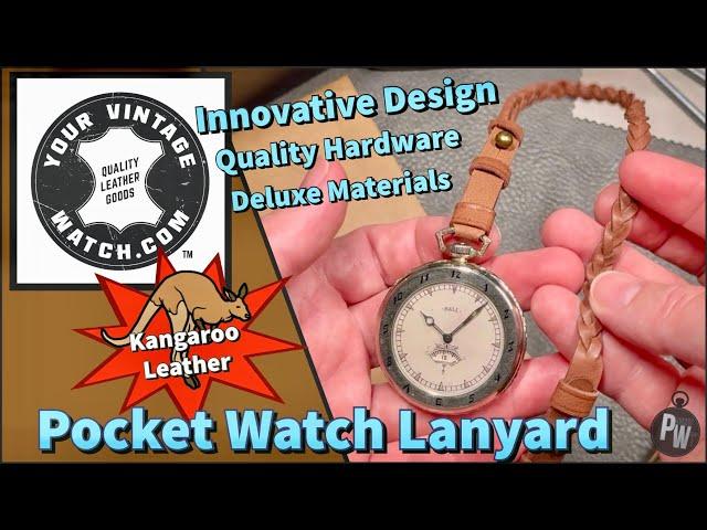 Pocket Watch Lanyard by YourVintageWatch.com — Innovative Design, Quality Hardware, Deluxe Materials