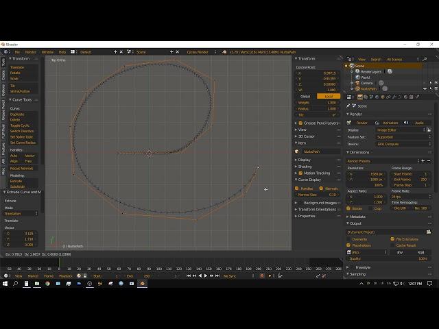 Create Path For Any Object To Follow - Blender (BEGINNERS)