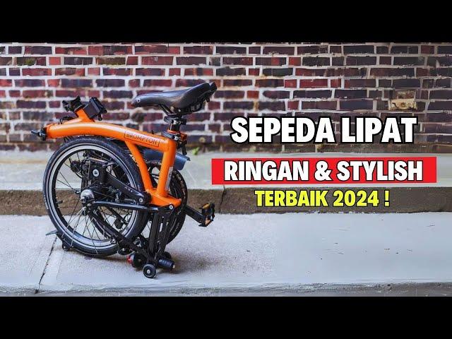 10 REKOMENDASI SEPEDA LIPAT TERBAIK 2024 Bahan Kokoh, Ringan, Paling Awet