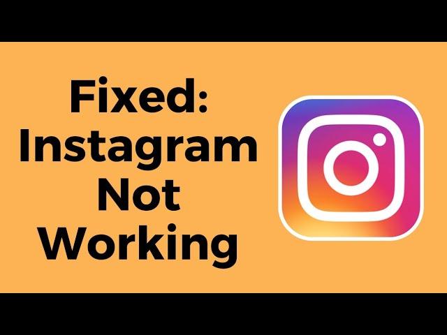 Fixed: Instagram Not Working Problem | Instagram Crash Problem
