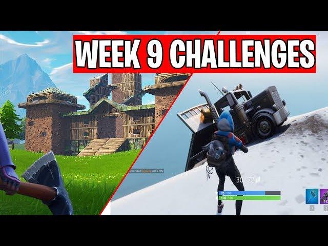 FORTNITE SEASON 8 WEEK 9 CHALLENGES GUIDE - LEAKED WEEK 9 CHALLENGES AND HOW TO COMPLETE (Fortnite)