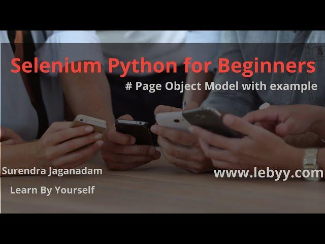 Page Object Model with example || Selenium Python for Beginners