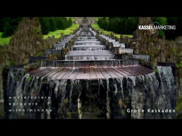 Wasserspiele / Wasserkünste im UNESCO Welterbe Bergpark Wilhelmshöhe in Kassel - World Heritage