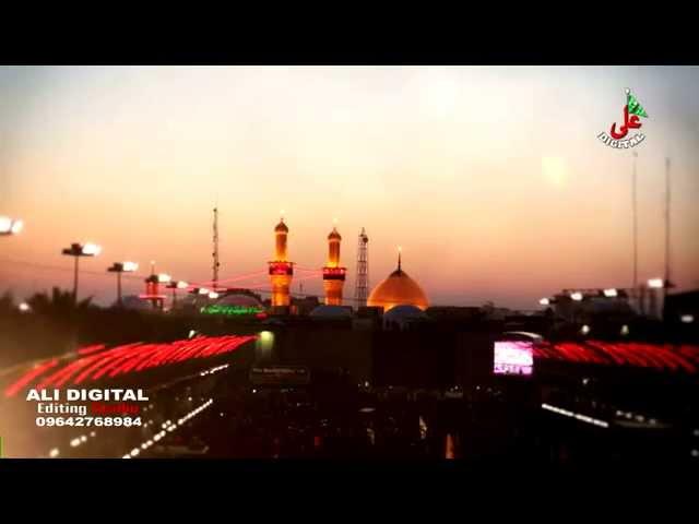 Karbala Main ZAINAB ko Arbayeen Manana Hai Anjuman Al  Abbas 2014-15 (KALAAMEHASHMI)