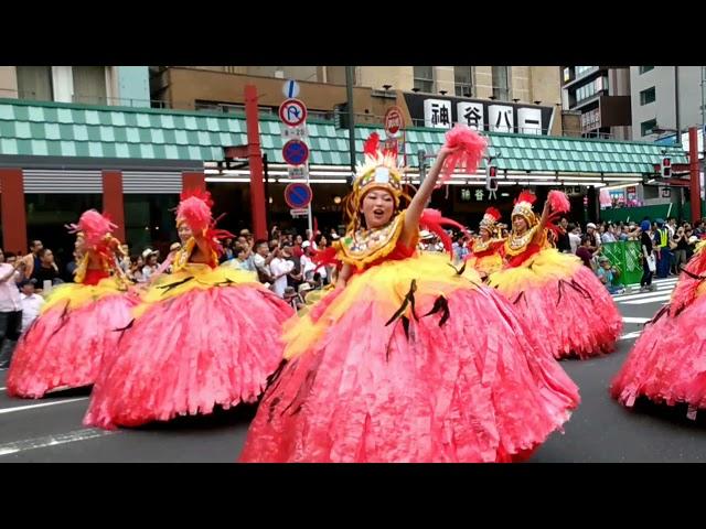 Samba festival carnival Asakusa Tokyo Japan Aug 2017