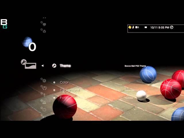 Free PS3 Move Bocce Theme from Booya Gadget