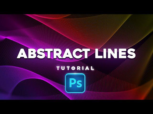 How to create abstract lines in Photoshop 