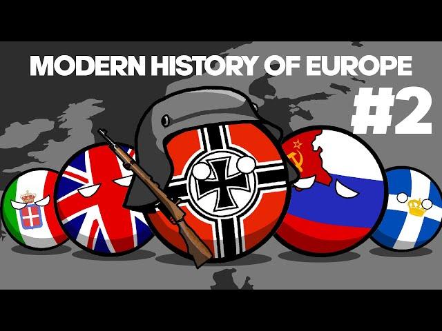 Modern History of Europe Pt.2 - Countryballs