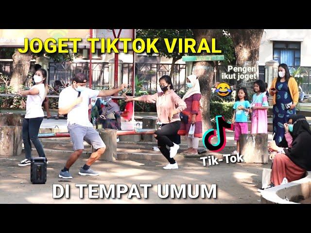 JOGET TIKTOK VIRAL DI TEMPAT UMUM BARENG CEWEK DJ ENAK-ENAK | BIKIN NGAKAK PARAH WKWK