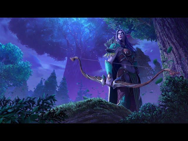 Warcraft 3 - Night elf vs Human