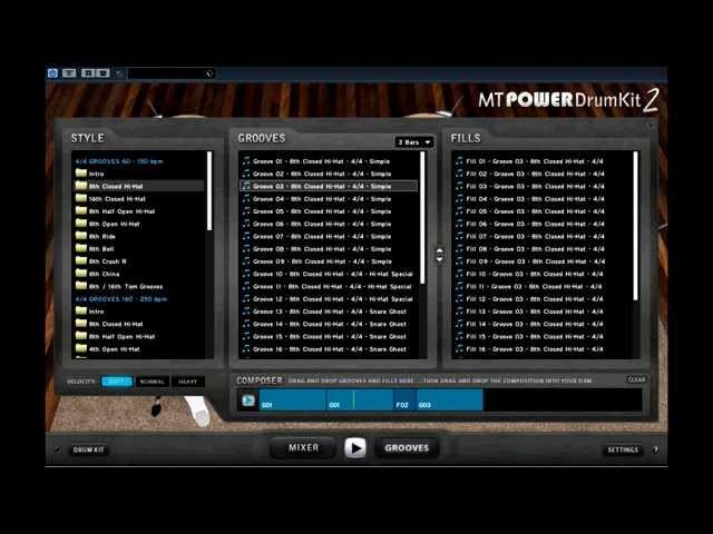 Free VST / AU - MT-PowerDrumKit 2 instrument - vstplanet.com