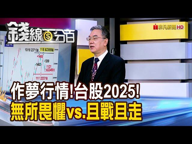 《作夢行情!台股錢進2025 無所畏懼vs.且戰且走》【錢線百分百】20241121-5│非凡財經新聞│