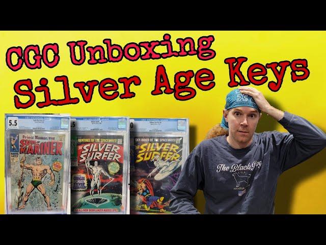 CGC Unboxing Silver Age Keys