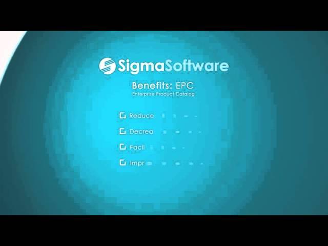 Sigma Software Enterprise Product Catalog EPC Solution