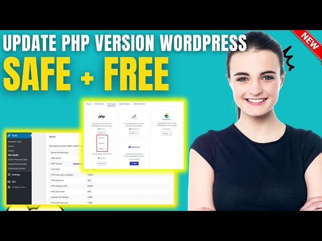 How to update php version in wordpress with plugin Cpanel 2024