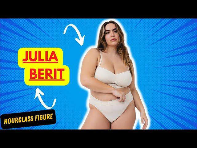 Julia Bérit | Modèle américain glamour taille plus | Mannequin sinueuse | Biographie