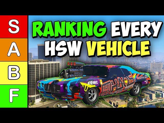 Ranking EVERY HSW Vehicle in GTA Online