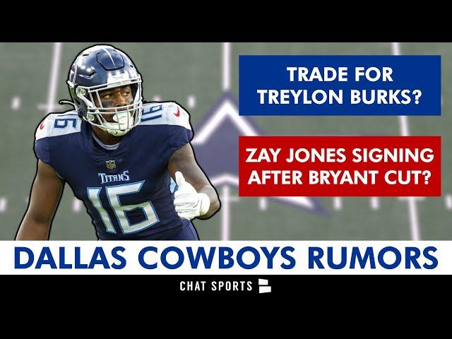 MAJOR Cowboys Rumors On Treylon Burks Trade And Signing Zay Jones After Martavis Bryant Release